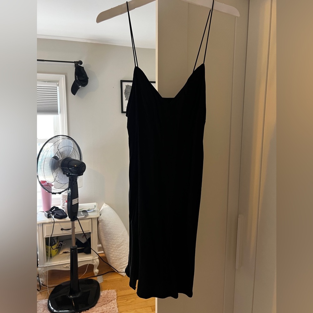 Kendall & Kylie Black Strapless Dress